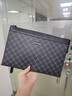 Cohnim kevin奢侈品男士手包手拿拉链男包手抓长钱包送老公男友情人节生日礼物 c208黑色花纹【绅士风格】 实拍图