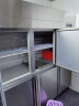 澳柯玛（AUCMA）四门冰箱商用冰柜立式冷冻柜六门冰箱大容量饭店食堂餐饮店后厨不锈钢厨房冰箱保鲜柜冷柜 六门双温1360升 VCF-1360AJ 实拍图