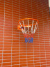 驯良鸽 篮球框 成人室内外家用墙壁标准挂式户外篮球架篮筐投篮铁圈 承重360斤实心款+篮网+膨胀螺丝 实拍图