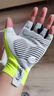 CAVALRY自行车手套破风半指山地公路车手套男女运动健身骑行装备 荧光黄L 实拍图