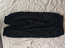 乔丹（QIAODAN）童装男童裤子儿童运动裤春夏款舒适长裤休闲运动卫裤 黑色-纯棉薄款 130 CM 实拍图