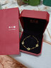 周大福 星星黄金手链(工费260)16.25cm约3.7g EOF186 实拍图