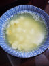 美浓烧（Mino Yaki）日式简约家用轻复古陶瓷圆盘鱼盘8.5英寸大盘早餐盘子 青花蓝华 实拍图