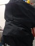 鸿星尔克（ERKE） 男子新款运动风衣舒适防风开襟夹克外套透气跑步上衣 正黑 XL 实拍图