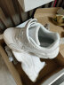ABC KIDS童鞋男童鞋子2024春季新款儿童运动鞋小白鞋女中大童白色表演鞋子 革面白色 27码 实拍图