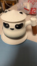 三旬熊猫泡茶马克杯创意家用陶瓷茶水分离杯子带盖男女办公室过滤水杯 熊猫泡茶马克杯【白砂黑】礼盒装 实拍图