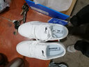 回力 Warrior 休闲鞋男经典小白鞋百搭板鞋子男士户外舒适轻便运动鞋男透气男鞋 WXY-L319N 白黑 40 实拍图