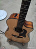VEAZEN费森VZ90系列初学者单板民谣吉他学生男女加振电箱面单木吉他 41英寸 VZ90MAC//EQ 缺角电箱款 实拍图