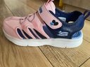 Skechers斯凯奇儿童包头凉鞋男童鞋夏季轻质防滑女大童大头沙滩鞋302969L 女童/粉红色/蓝色/PKBL 36 实拍图