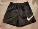 耐克（NIKE）女运动短裤 夏季梭织短裤休闲裤 宽松简约 DM6740-010 黑 L 实拍图