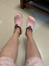 劳拉之星（LARASTAR）0084室内健身鞋运动鞋女瑜伽鞋舞蹈跳绳鞋居家防滑软底静音训练鞋 胭脂粉【尺码偏小请拍大一码】 34 -35 实拍图