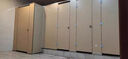 PVC淋浴房公共卫生间隔断板厕所隔断洗手间防水学校卫生间隔断板 定制尼龙配件 实拍图