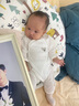 班杰威尔婴儿衣服夏季薄款纯棉新生儿连体衣内衣睡衣初生0-6个月宝宝爬服 实拍图
