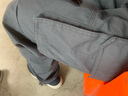 雅鹿男装工装裤男中年直筒宽松工装休闲裤纯棉耐磨复古多口袋男裤运动长裤 【加厚款】19401#灰色 L （偏大一码） 实拍图