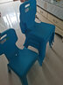 禧天龙（Citylong）福娃椅家用宝宝椅小板凳弧形凳腿塑料靠背加厚防滑小凳子 【孔雀蓝】加厚靠背凳 20cm -30cm 实拍图