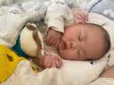 Kissbaby Miracle婴幼儿安抚巾玩偶 宝宝哄睡神器新生儿毛绒玩具满月礼物 小兔贝拉【玩偶】 实拍图