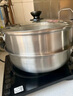 美厨（maxcook）不锈钢二层蒸锅 28cm复底火锅汤锅多用锅 电磁炉通用 MCWA561 实拍图