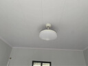 雷士（NVC）风扇灯吊扇灯隐形简约北欧餐厅卧室Ra95高显白色遥控变频定时36寸 实拍图