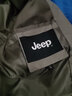 吉普（JEEP）羽绒服男冬季短款休闲棒球领外套男士保暖潮牌衣服男装 卡其 L  实拍图