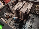 超频三（PCCOOLER）红海MINI增强版 CPU散热器（多平台/2热管/8cm双风扇/附带硅脂） 晒单实拍图