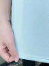 南极人防晒短袖t恤女夏季冰丝速干凉感吸汗透气上衣中学生时尚百搭半袖 浅蓝色(中国竹) XL(体重130-150斤左右) 晒单实拍图