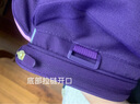 剑桥树儿童书包小学生女孩1-3-6年级减负护脊大容量轻便减压背包双肩包 蝴蝶结A:紫粉色大码 实拍图