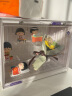 JEKO&JEKO盲盒展示盒分层隔板透明亚克力手办收纳盒泡泡玛特玩具展示架白色 实拍图