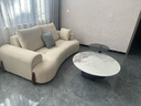 轻奢极简真皮沙发奶油风直排三人四人法式小户型沙发客厅简约现代 猫爪布 三人位2.2米 实拍图