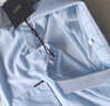 宝财羊爸爸夏装短袖t恤男中老年人冰丝宽松polo条纹衫上衣服父亲节礼物 实拍图