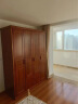 中伟（ZHONGWEI）胡桃木实木衣柜家用卧室对开门大衣橱小户型收纳柜子-四门+顶柜 晒单实拍图