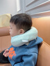 碧荷（P.Health）碧荷儿童U型枕宝宝旅行安全座椅枕颈椎婴儿枕头u型枕护颈枕 1-6岁 精灵绿【赠收纳袋】纯色 实拍图