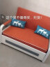 耀沉【24小时发货】折叠沙发床两用小户型客厅双人多功能沙发床可储物 蓝色绒布（舒适款）其他颜色留言 宽1.2米长1.93米 6cm海绵2cm乳胶 实拍图