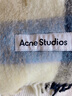 Acne Studios【12期免息】男女同款格纹流苏彩虹Vally围巾羊毛披肩 蓝色/米色/黑色 均码 实拍图