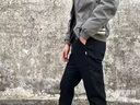 啄木鸟休闲裤男2026春夏季潮流百搭轻商务直筒裤宽松显瘦休闲长裤子男 6601黑色 31 建议120-145斤 实拍图