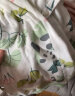 威尔贝鲁（WELLBER）婴儿睡袋儿童棉毛布长袖分腿防踢被宝宝春夏连体睡衣竹海熊猫100 晒单实拍图