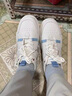 璞狄男鞋秋冬季新款小白鞋男士休闲鞋运动板鞋透气青少年学生鞋子男 YJ-T057白蓝 41 实拍图