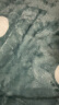 南极人毛毯加厚法兰绒毯子四季空调毯沙发午睡盖毯 天空150*200cm 实拍图