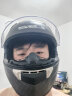 LS2摩托车头盔12K超轻碳纤维全盔蓝牙槽机车安全帽四季FF396 12K哑黑（单镜片） 3XL（建议62-63头围） 晒单实拍图