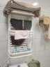 卡迪欧（KADIYO） 电热毛巾架碳纤维发热烘干卫生间杀菌智能加热浴巾置物架M201C 90*46cm|明线左|触屏+语音+手机 除湿抑菌 实拍图