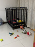 喵先生狗笼中大型犬小型犬狗笼子带厕所家用宠物狗窝围栏狗屋狗狗用品 四面全方管加固款 110*75*90cm 实拍图