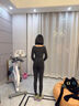 婷美（GRACEWELL）保暖内衣女士紧身弹力羊绒毛内搭打底套装秋衣秋裤冬季修塑身美体 实拍图