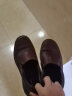 Clarks【父亲节礼物】其乐男士经典真皮一脚蹬舒适透气缓震休闲皮鞋Cotr 褐色 261315668 41 实拍图