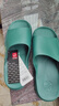 回力静音男士室内户外穿厚底防滑速干洗澡凉拖鞋HL3A23深绿40-41码 实拍图