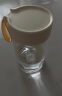 富光清然玻璃杯 女生便携牛奶咖啡刻度高颜值潮流水杯子茶杯 实拍图