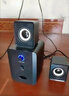 动感者 201电脑音响多媒体蓝牙音箱低音炮有源台式机桌面有线小钢炮手机笔记本 尊享黑白【送麦克风+耳机】 实拍图
