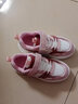 回力童鞋儿童保暖小白鞋春季新款女童加绒棉鞋男童运动鞋 白粉 34 内长约22cm 实拍图