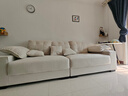 杜杜美家奶油风绒布艺沙发组合 客厅小户型简约现代直排云朵沙发A61# 实拍图