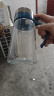 欣美雅（xinmeiya）厨房玻璃调料盒套装家用组合装调料瓶子油盐酱醋盐罐子油瓶大容量 星空蓝调味500ml*4+油壶*1+标签 实拍图