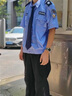 似晨缤纷夏季保安服衬衫保安制服男物业安保酒店门卫形象保安工作服定制 实拍图