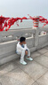 蕉下儿童裤子AL20824防蚊裤速干防晒裤凉感透气束脚裤银河灰140 实拍图